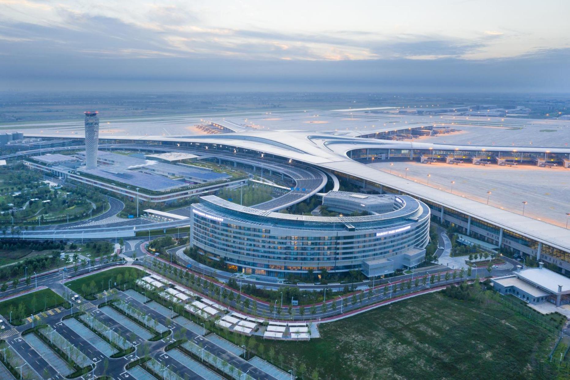 Grand Barony Qingdao Airport Hotel Exterior foto