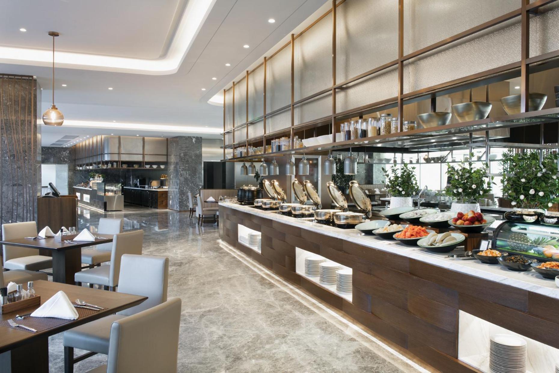 Grand Barony Qingdao Airport Hotel Exterior foto