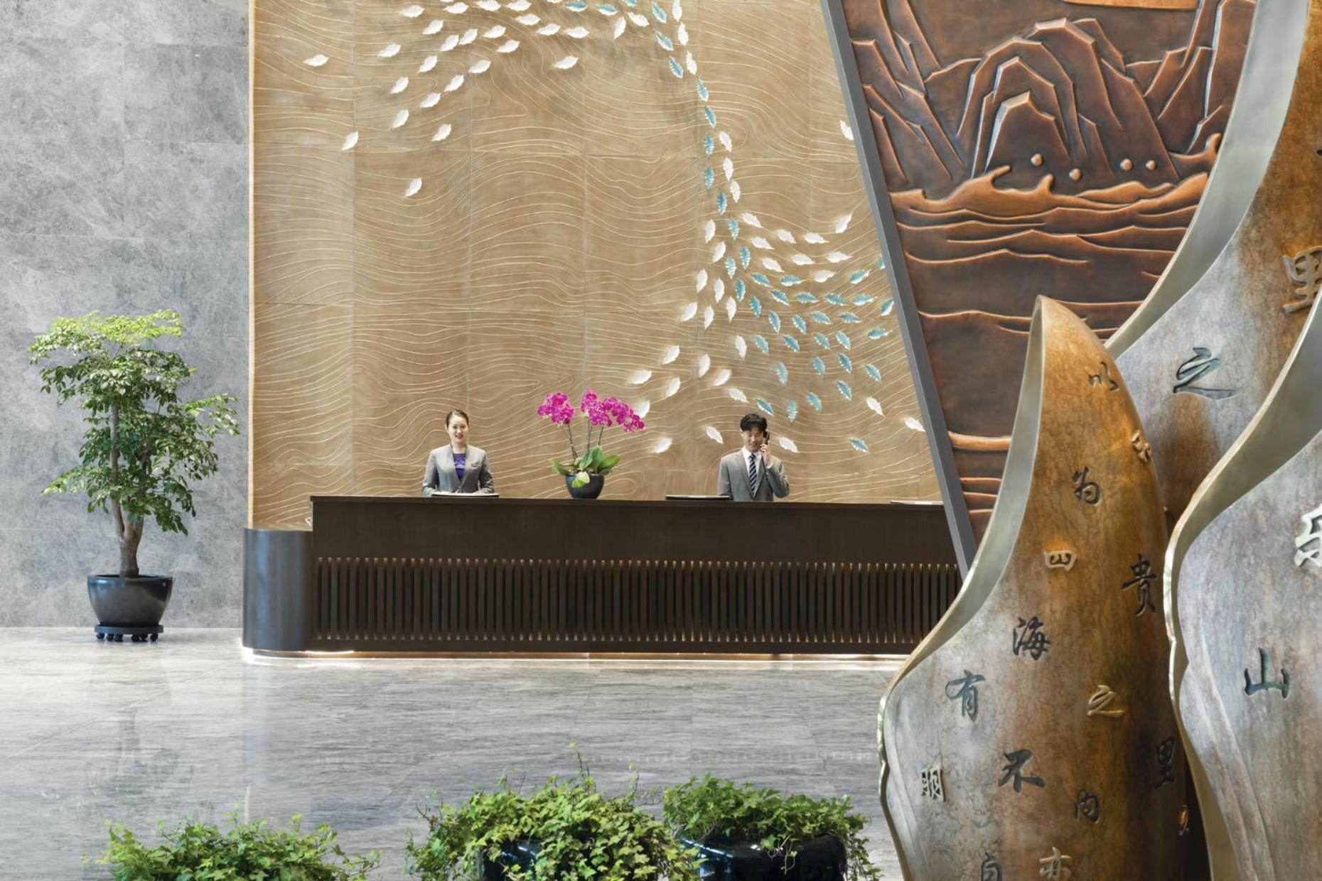 Grand Barony Qingdao Airport Hotel Exterior foto