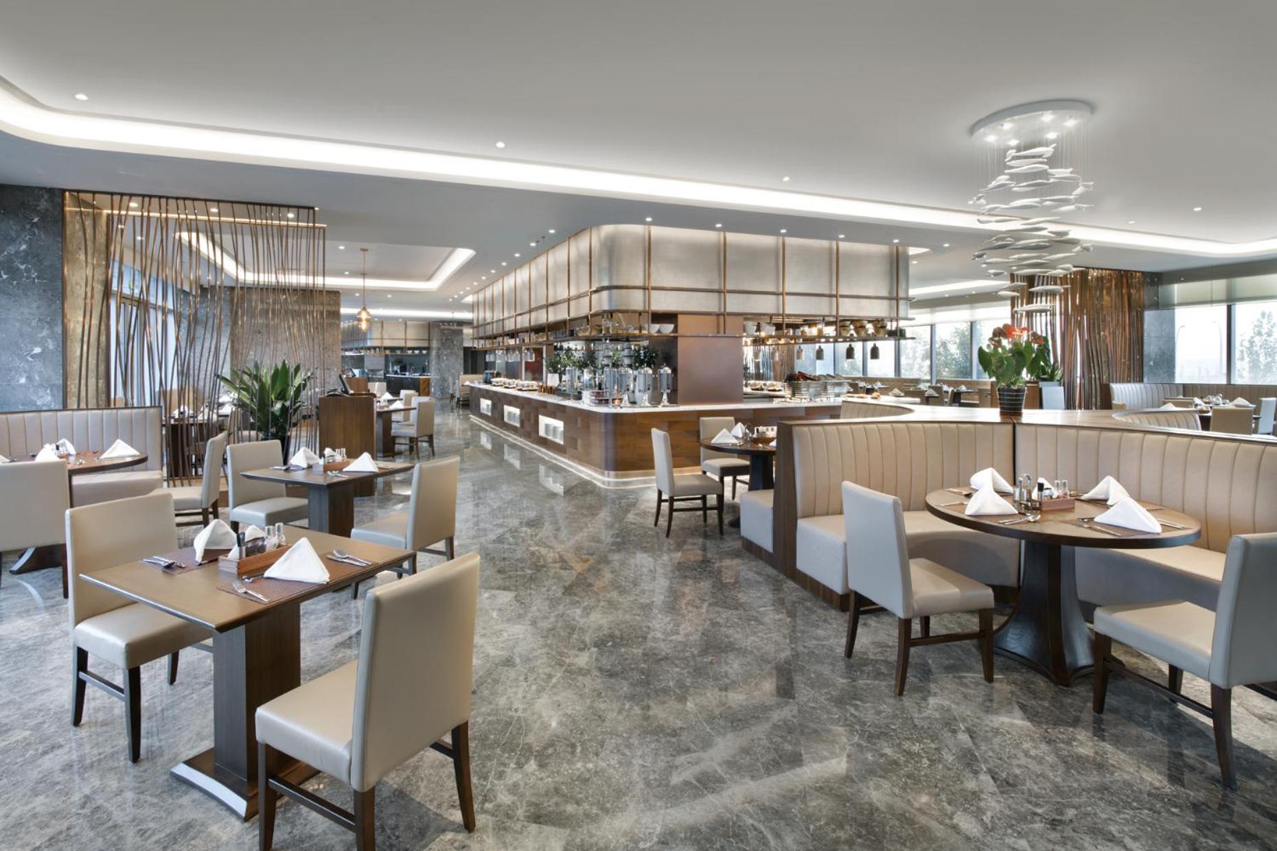 Grand Barony Qingdao Airport Hotel Exterior foto